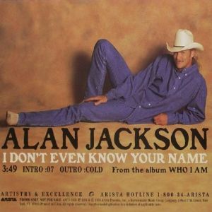 I Don't Even Know Your Name Album 
