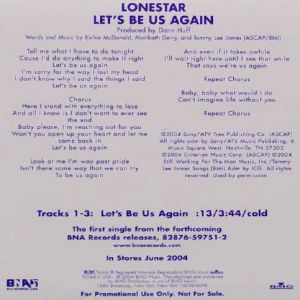 Let's Be Us Again Album 