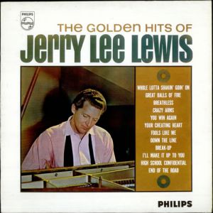 Golden Hits of Jerry Lee Lewis Album 